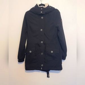 Hollister Navy Winter Jacket - Medium